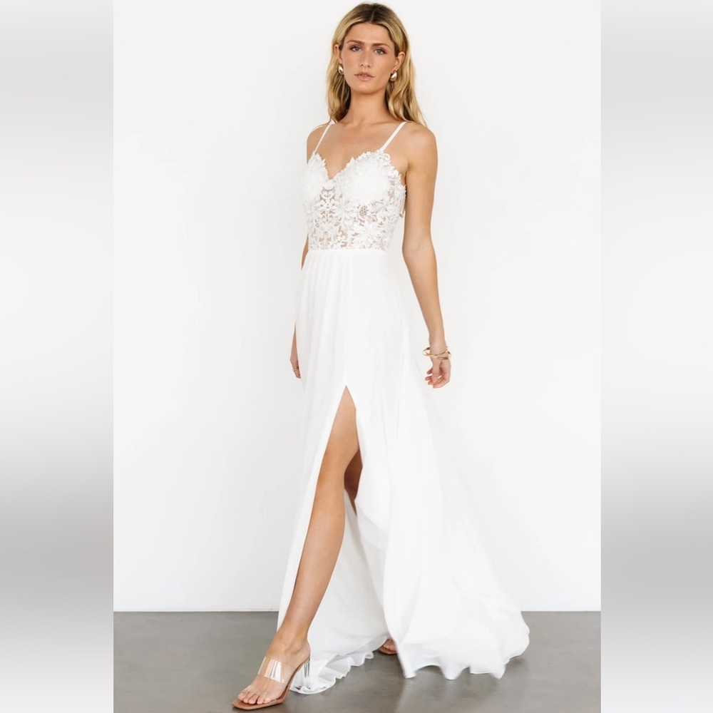 NWT - Never worn bridal or prom gown. Great reception or rehearsal dinner dress.